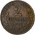 Frankrijk, 2 Centimes, Daniel-Dupuis, 1903, Paris, Bronzen, ZF, Gadoury:107