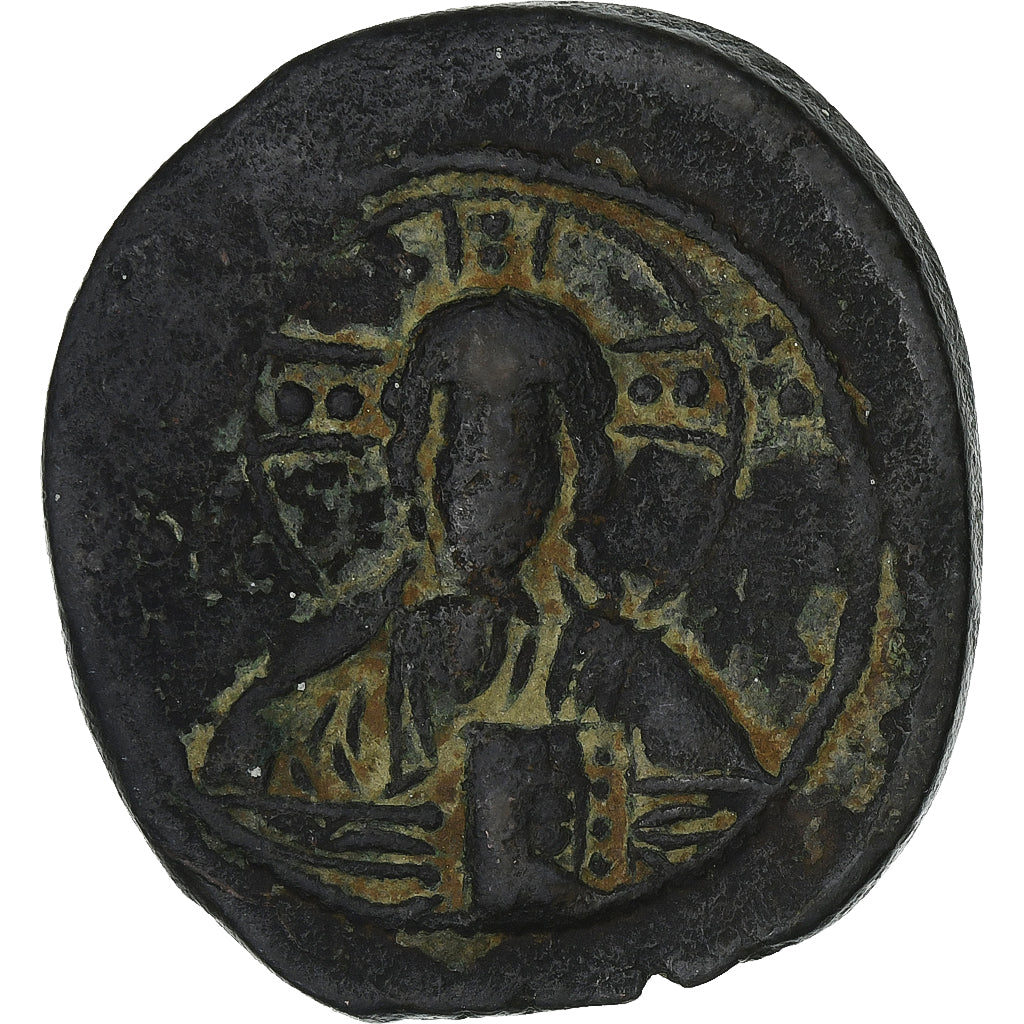 Basile II and Constantin VIII, Follis, 976-1028, Constantinople, Bronze