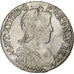 France, Louis XIV, 1/2 Écu à la mèche longue, 1654, Rennes, Silver