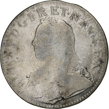 Frankrijk, Louis XV, Ecu aux branches d'olivier, 1728, Lyon, Zilver, ZG+