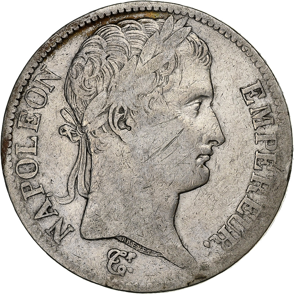 France, Napoleon I, 5 Francs, 1811, Paris, Silver, VF(30-35), Gadoury:584
