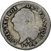 Francia, Louis XVI, 15 Sols, 1792 / AN 4, Nantes, Plata, BC, Gadoury:36