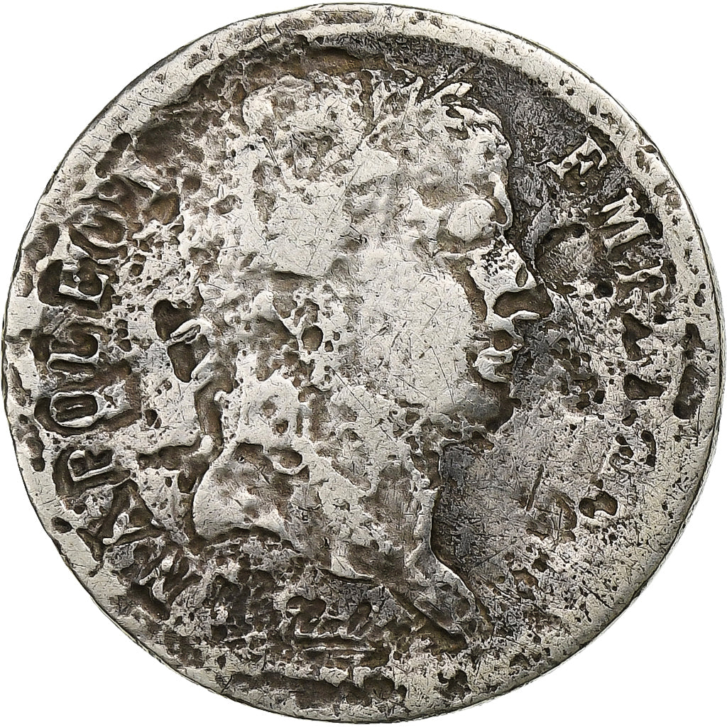 Frankreich, Napoleon I, Demi Franc, 1808, Nantes, Silber, S, Gadoury:398