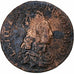 France, Louis XIV, Liard de France, 1655, Caen, Copper, VF(30-35), C2G:46