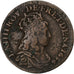 Francia, Louis XIV, Liard de France, 1656, Paris, Rame, BB, C2G:18