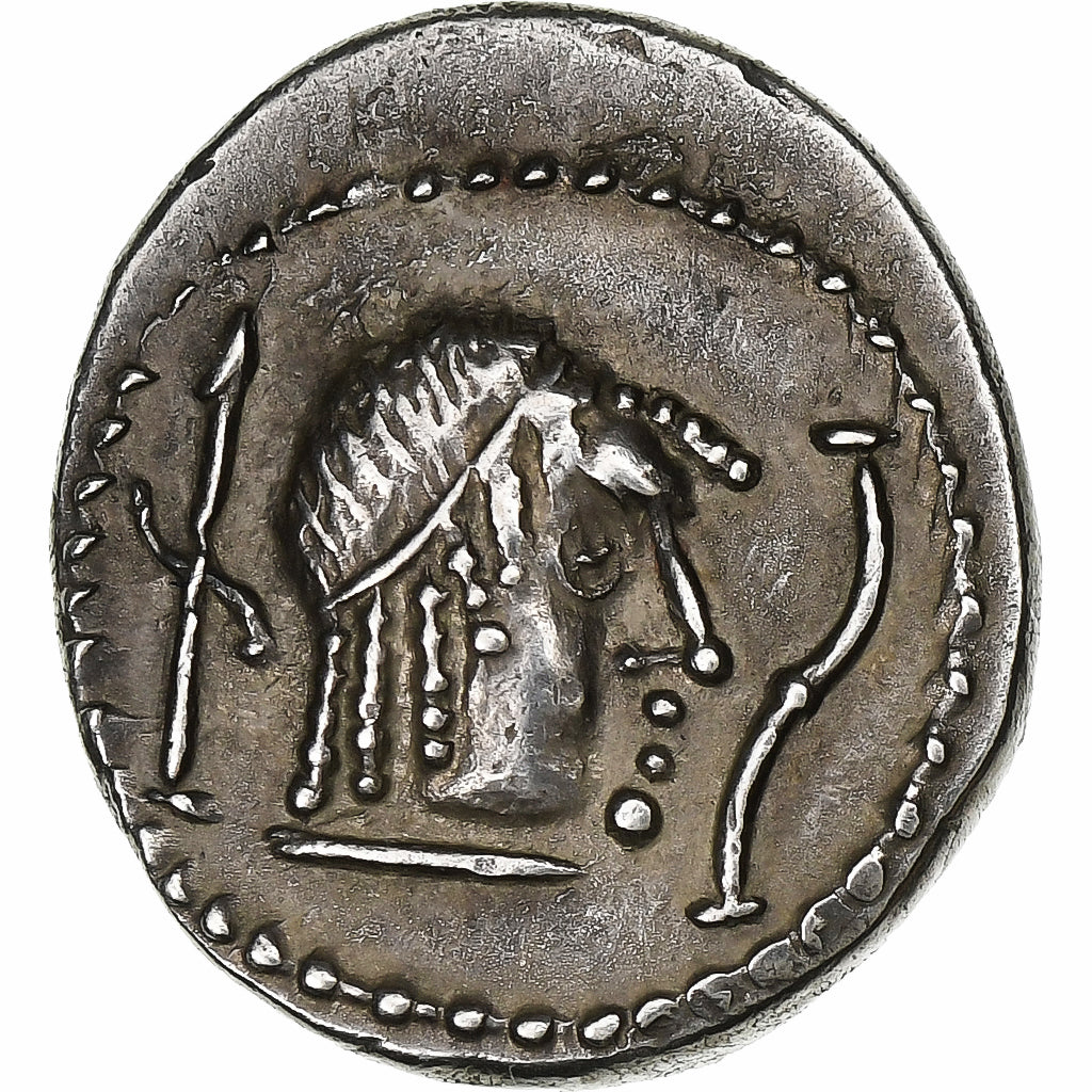 South Arabia, Saba', AR unit, 2nd-3rd centuries AD, Silver, AU(55-58)