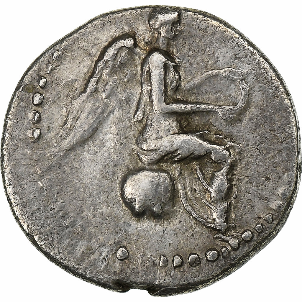Cappadocia, Nero, Hemidrachm, 59-60, Caesareia-Eusebia, Silver, AU(50-53)