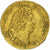 Francia, Louis XIV, 1/2 Louis d'or aux 4 L, 1698, Paris, réformé, Oro, MBC