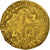 França, Charles V, Franc à pied, 1365-1380, Uncertain mint, Dourado