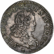 France, Louis XV, Écu de France, 1721, Besançon, Silver, AU(50-53)