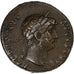 Hadrian, As, 125-127, Rome, Bronze, EF(40-45), RIC:820