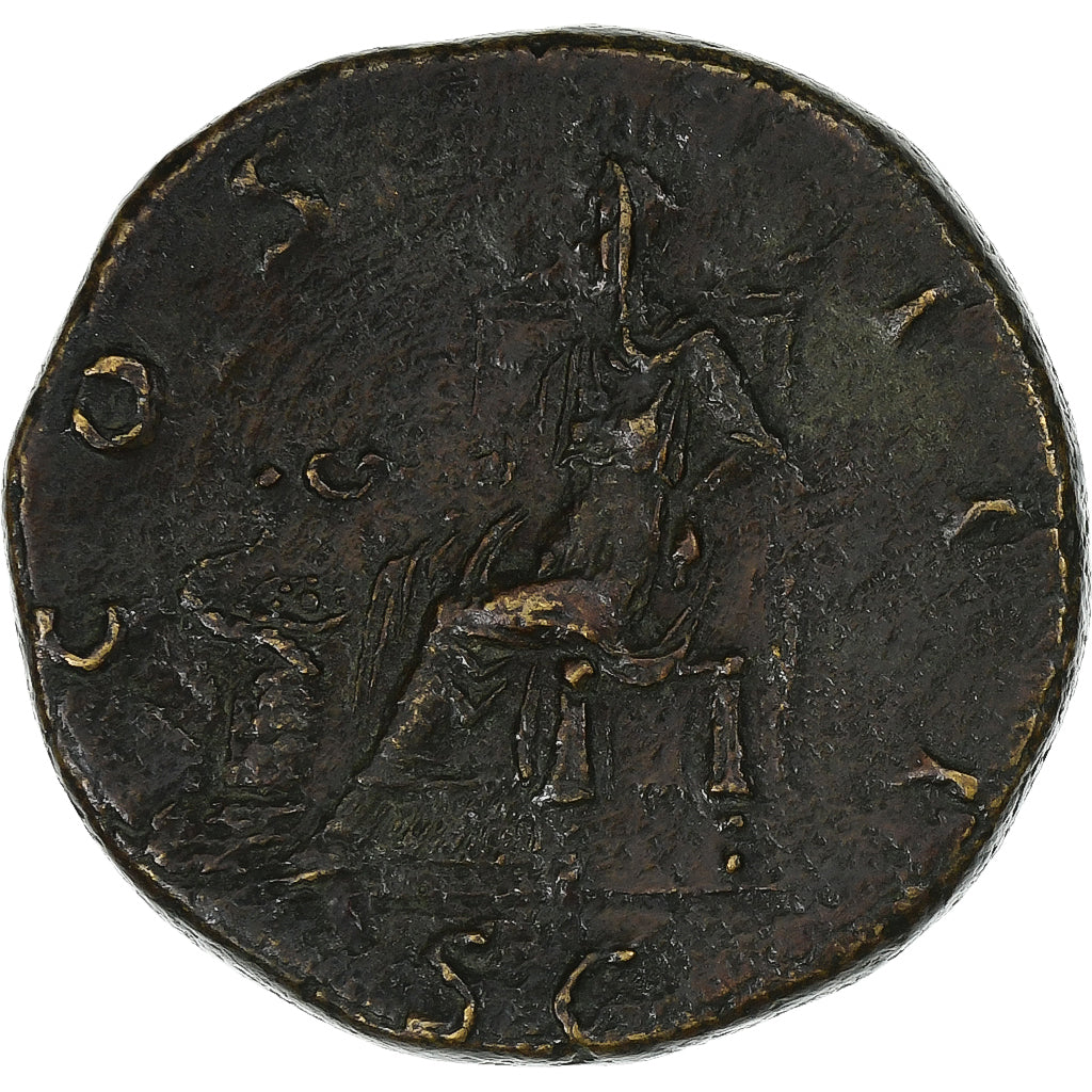 Hadrien, Dupondius, 128-129, Rome, Bronze, SUP, RIC:879