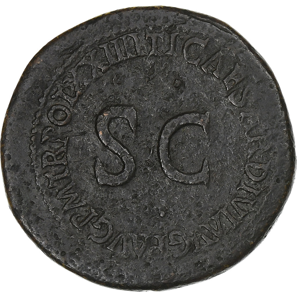 Tiberius, Dupondius, 22-23, Rome, Bronzo, BB, RIC:47