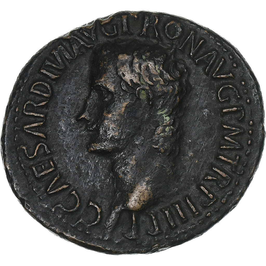 Caligula, As, 39-40, Rome, Bronce, MBC, RIC:47