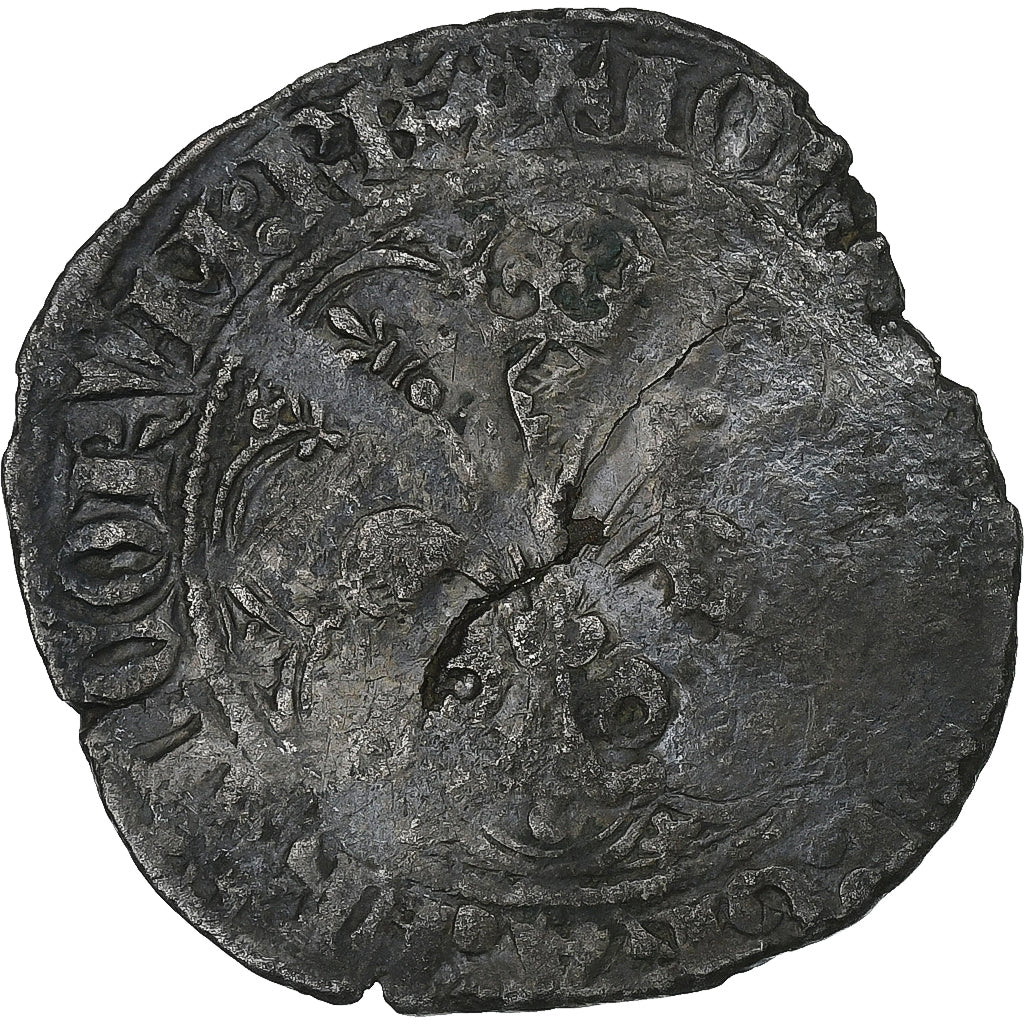 Francia, Jean II le Bon, Gros à la fleur de lis, 1358-1364, Uncertain Mint