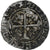 France, Charles VI, Blanc Guénar, 1389-1422, Dijon, Billon, TTB+, Duplessy:377A