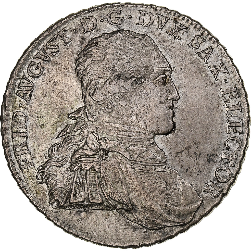 Electorate of Saxony, Friedrich August I, Thaler, 1797, Dresden, Prata