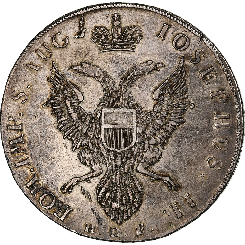 Free Hanseatic city of Lübeck, Joseph II, Thaler, 1776, Lübeck, Silver
