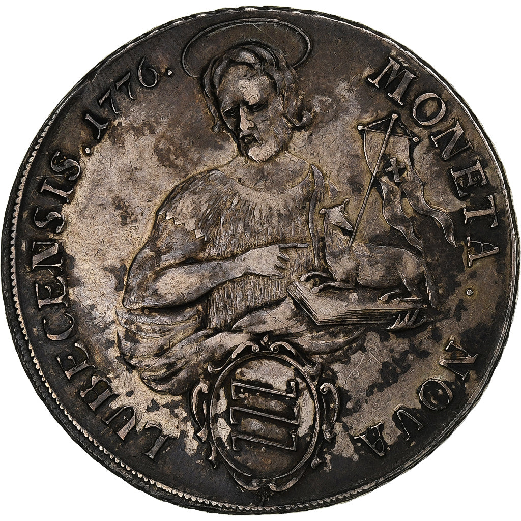 Free Hanseatic city of Lübeck, Joseph II, Thaler, 1776, Lübeck, Silver