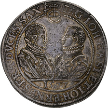 Duché de Saxe-Cobourg-Eisenach, Jean-Casimier et Jean-Ernest II, Thaler, 1577