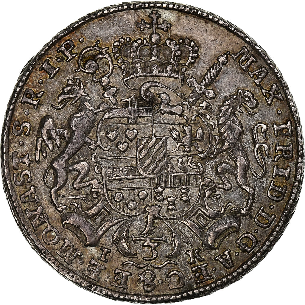 Bishopric of Münster, Maximilian Friedrich, 1/3 reichsthaler, 1765, Munster