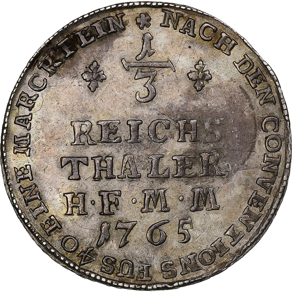 Bishopric of Münster, Maximilian Friedrich, 1/3 reichsthaler, 1765, Munster