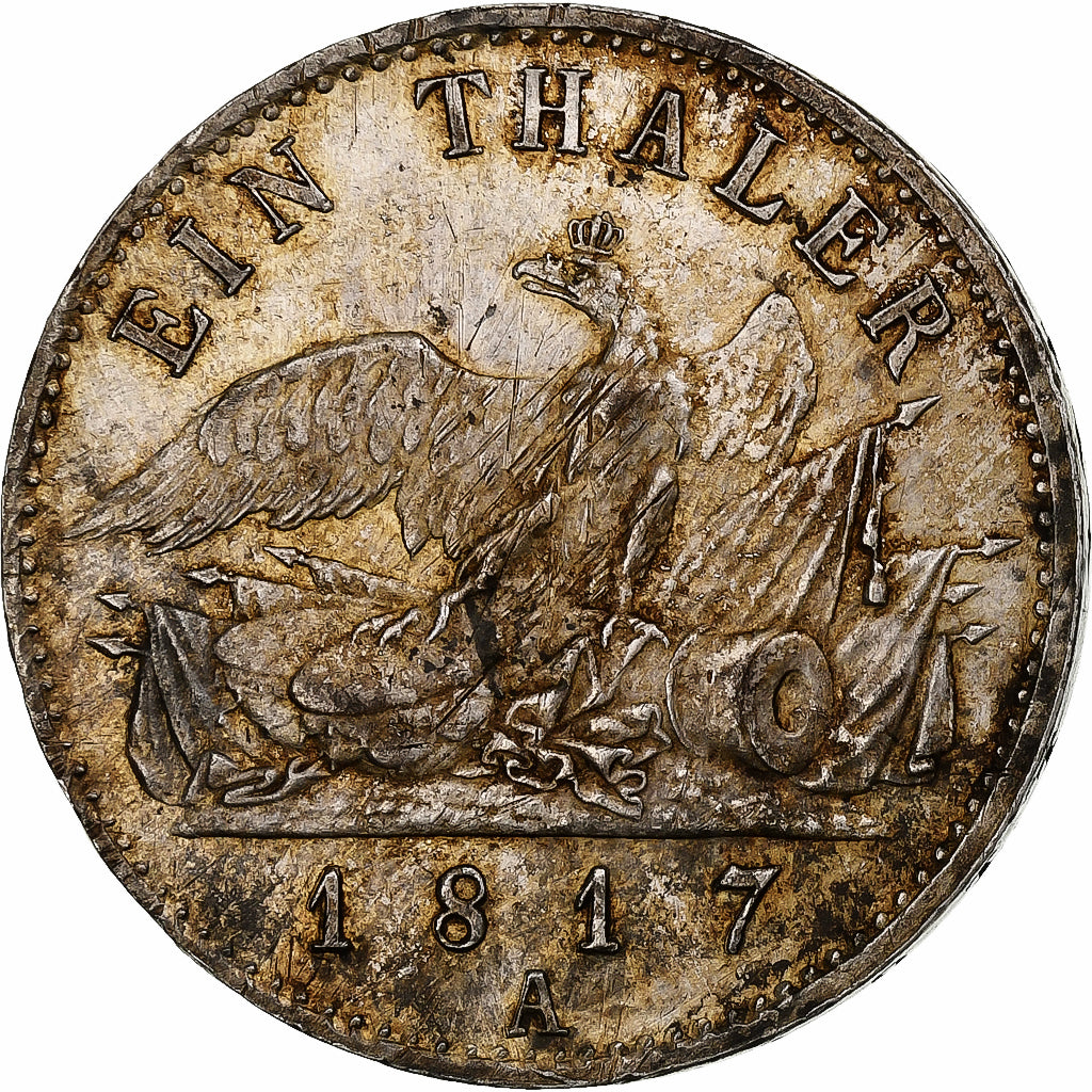 Kingdom of Prussia, Friedrich Wilhelm III, Thaler, 1817, Berlin, Silver