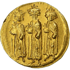 Heraclius, Heraclius Constantine & Heraclonas, Solidus, 639-641, Constantinople