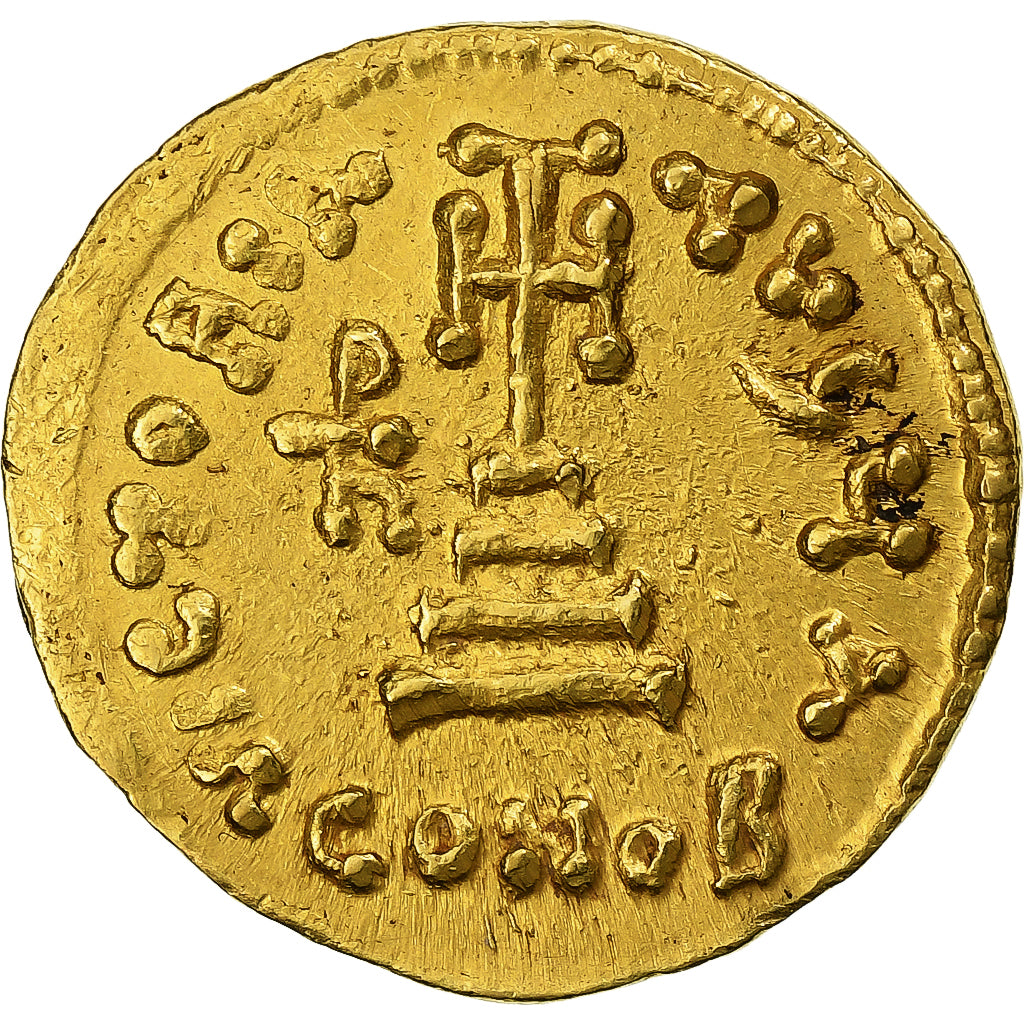 Heraclius, Heraclius Constantine & Heraclonas, Solidus, 639-641, Constantinople