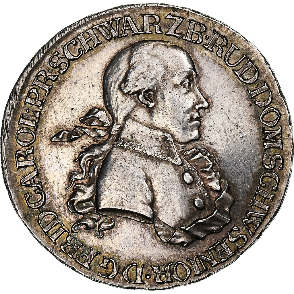 Principality of Schwarzburg-Rudolstadt, Frederick Charles, 1/2 Thaler, 1791
