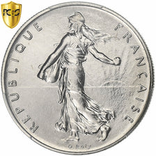 France, 1 Franc, Semeuse, 1970, Paris, Nickel, PCGS, MS68, Gadoury:474, KM:925.1