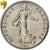 France, 1/2 Franc, Semeuse, 1974, Paris, Nickel, PCGS, MS68, Gadoury:429