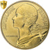 França, 20 Centimes, Marianne, 1979, Paris, Alumínio-Bronze, PCGS, MS65