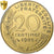 Frankrijk, 20 Centimes, Marianne, 1985, Paris, Aluminum-Bronze, PCGS, MS68