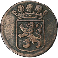 Netherlands East Indies, Duit, 1746, Dordrecht, VOC, Copper, VF(30-35)