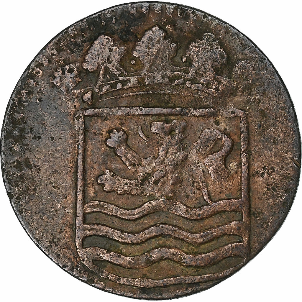 Netherlands East Indies, Duit, 1747, Middelburg, VOC, Copper, VF(20-25), KM:152