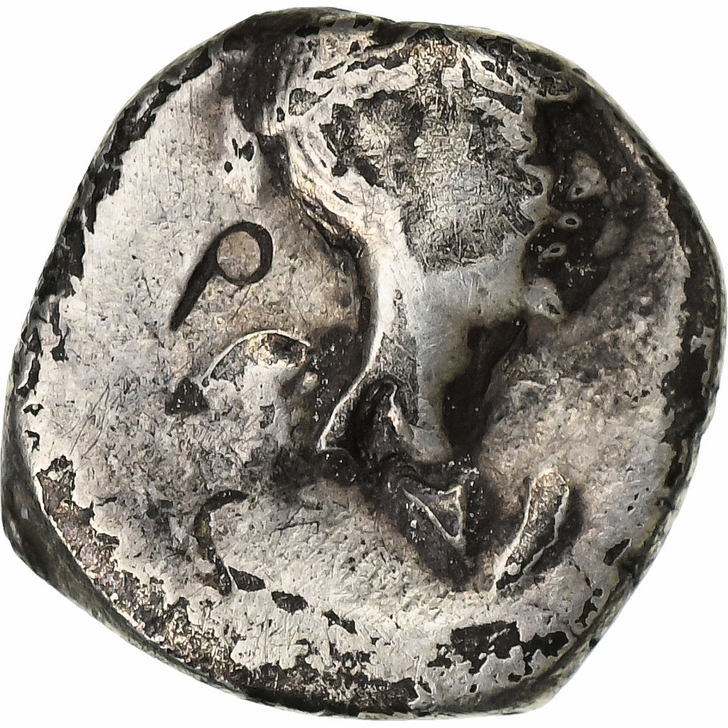 Marcus Antonius, Quinarius, 43-42 BC, Lyon - Lugdunum, Plata, BC+