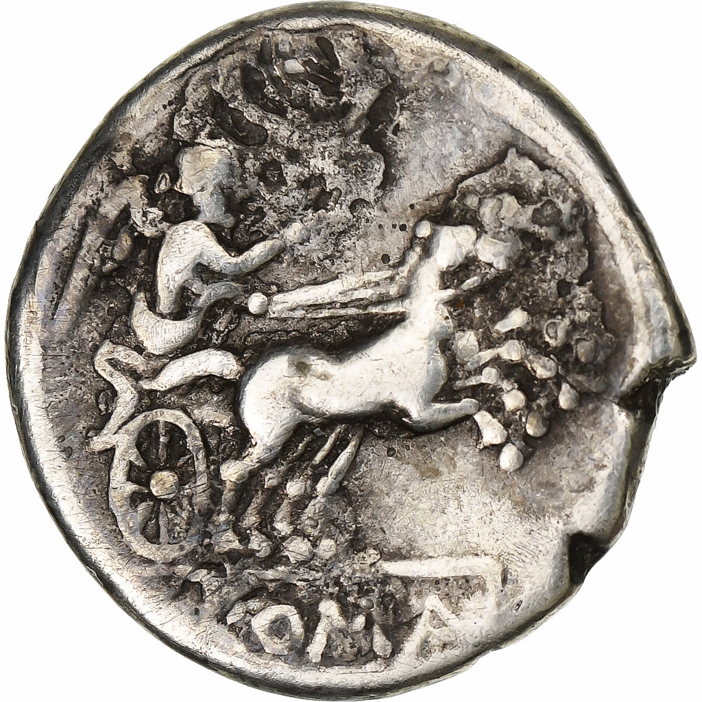 Anonymous, Denarius, 157-156 BC, Rome, Silver, VF(30-35), Crawford:197/1a