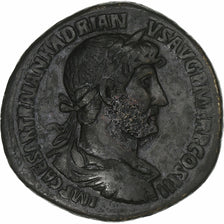 Hadrian, Sestertius, 121, Rome, Bronze, EF(40-45), RIC:474