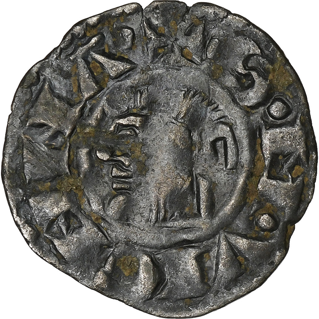 Archbishopric of Vienne, Denier, ca. 1200-1250, Vienne, Bilon, EF(40-45)