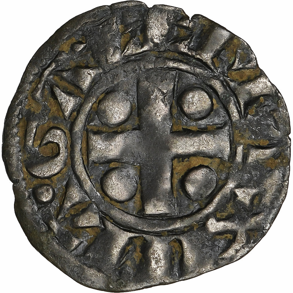 Archbishopric of Vienne, Denier, ca. 1200-1250, Vienne, Bilon, EF(40-45)