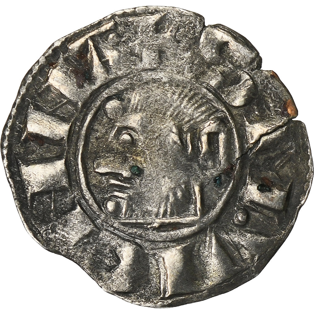 Archbishopric of Vienne, Denier, ca. 1200-1250, Vienne, Bilon, EF(40-45)