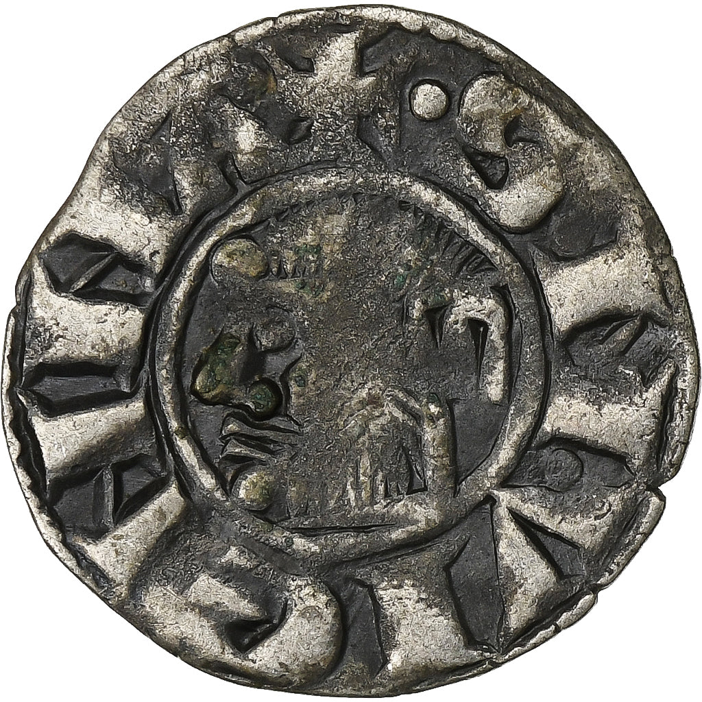 Archbishopric of Vienne, Denier, ca. 1200-1250, Vienne, Biglione, BB