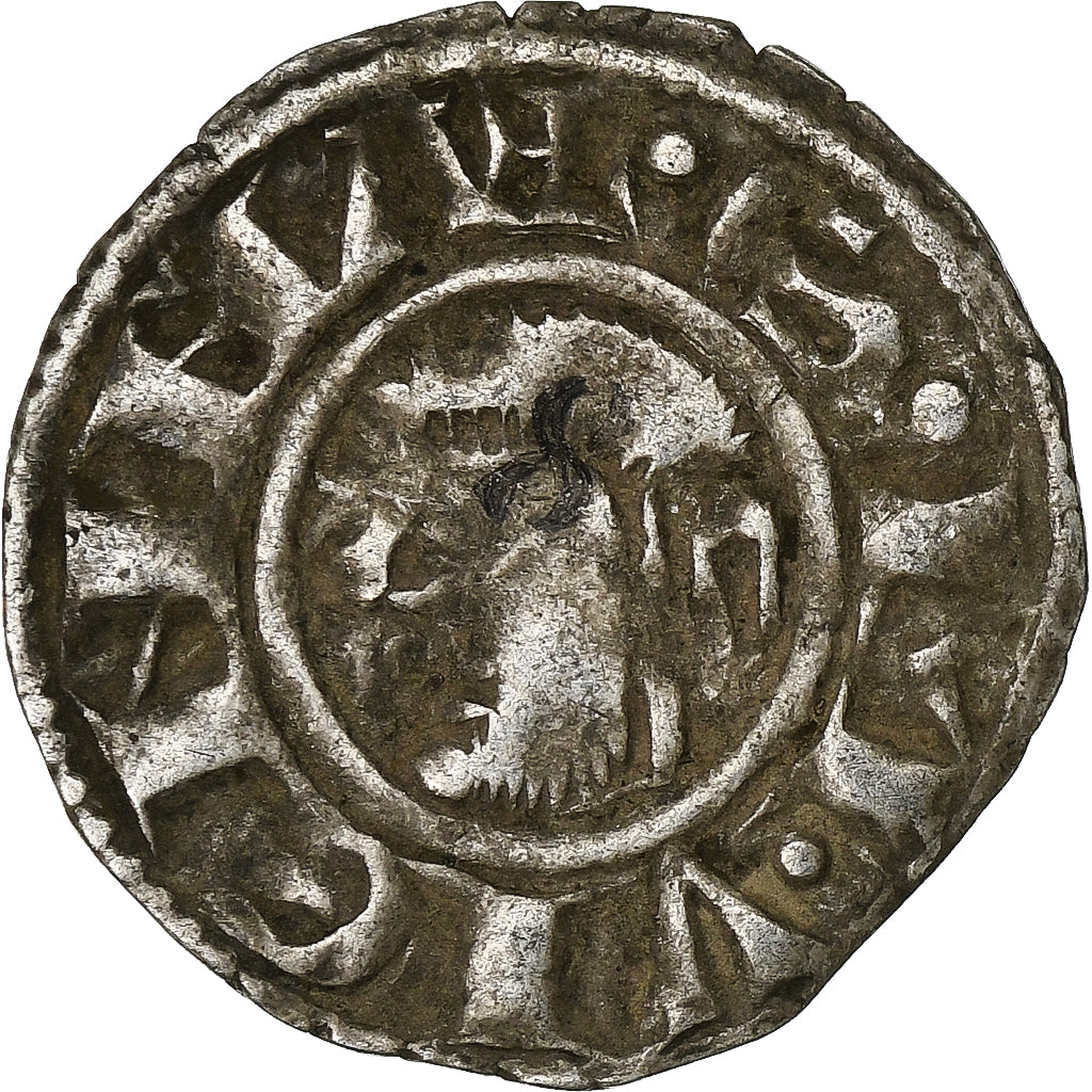 Archbishopric of Vienne, Denier, ca. 1200-1250, Vienne, Biglione, BB