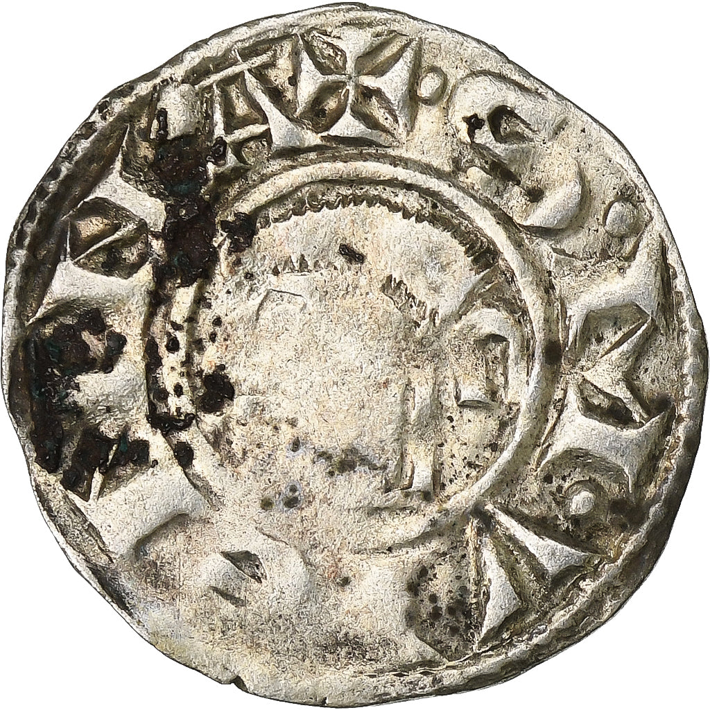 Archbishopric of Vienne, Denier, ca. 1200-1250, Vienne, Billon, S, Boudeau:1045