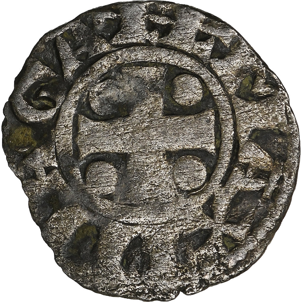 Archbishopric of Vienne, Denier, ca. 1200-1250, Vienne, Billon, SGE+