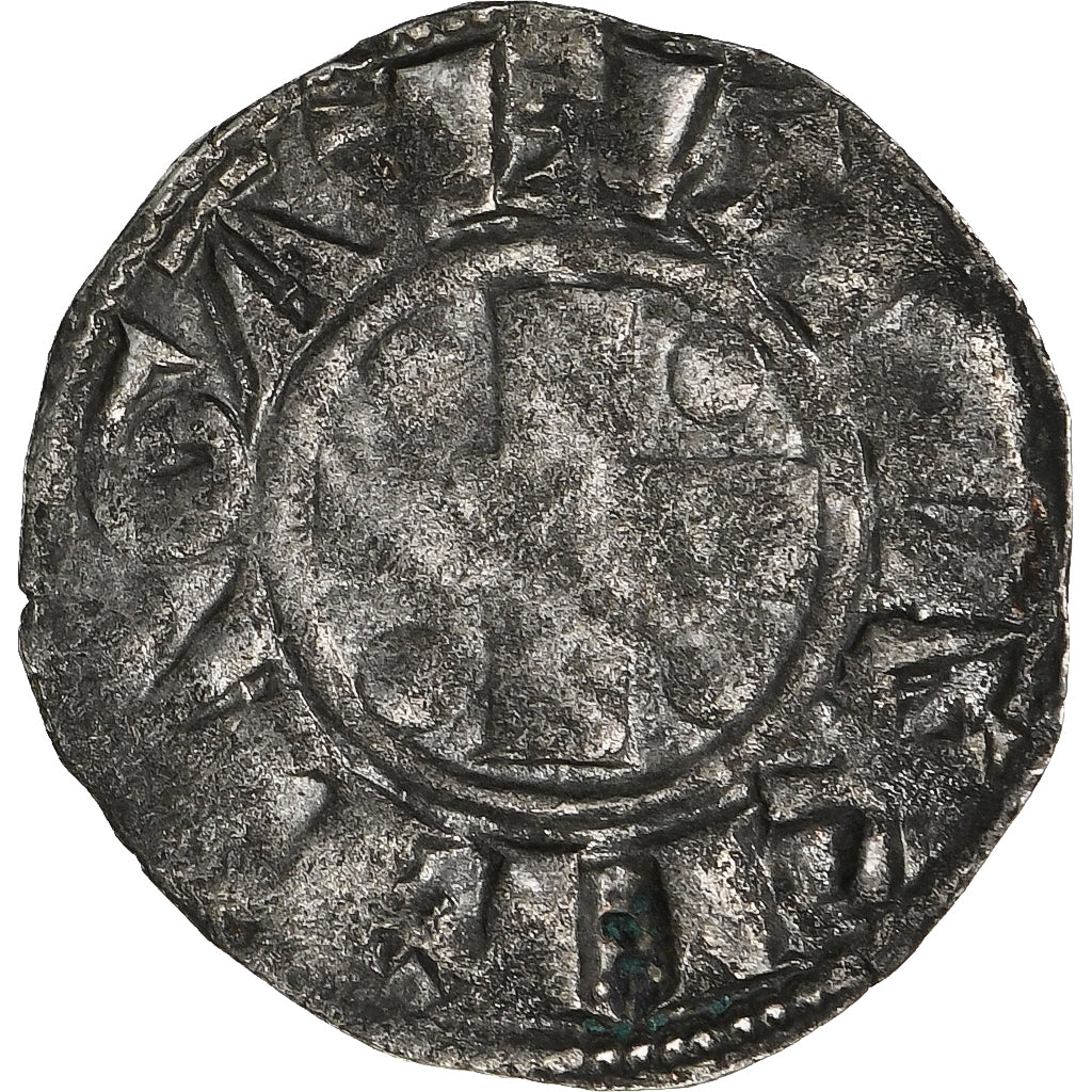 Archbishopric of Vienne, Denier, ca. 1200-1250, Vienne, Billon, VF(20-25)
