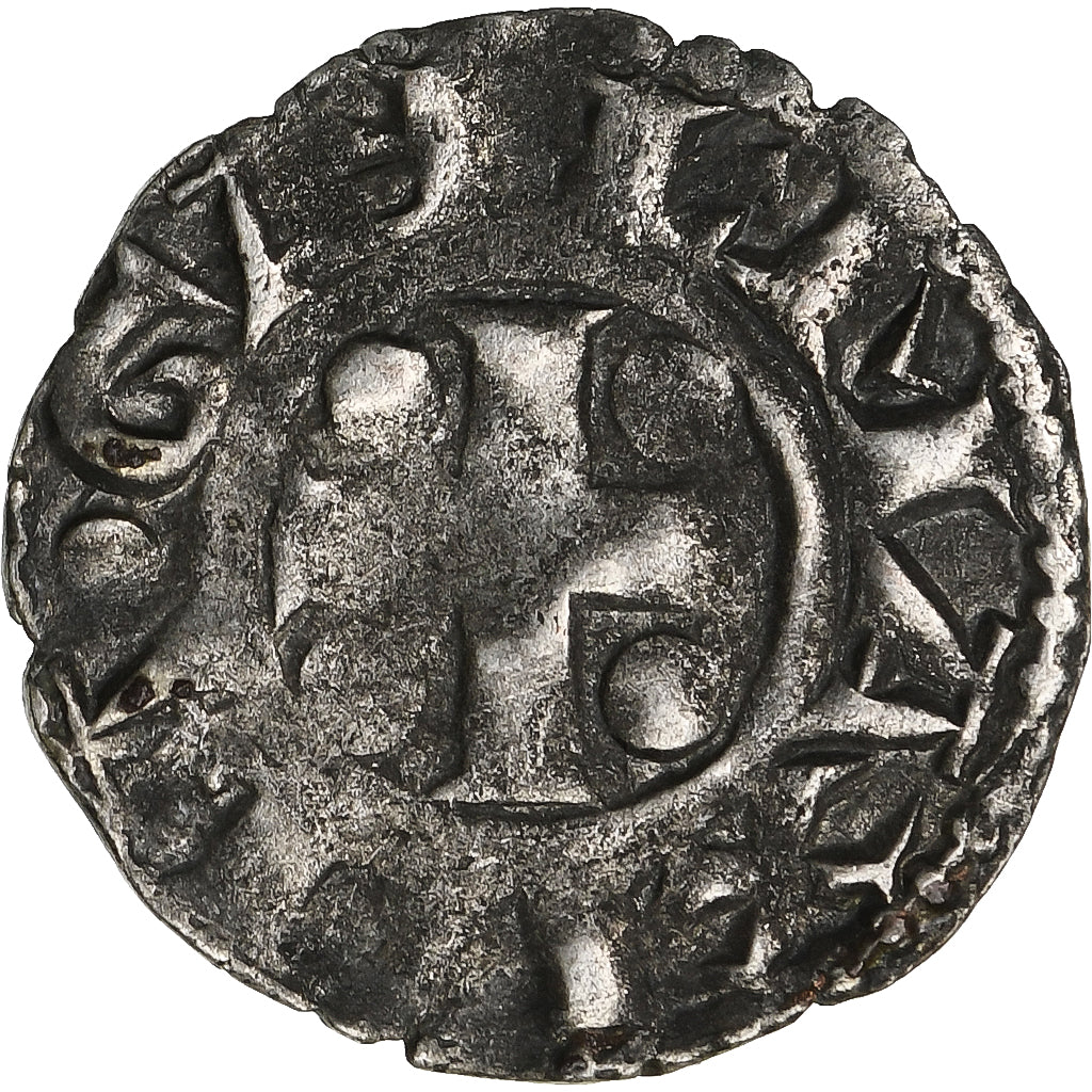 Archbishopric of Vienne, Denier, ca. 1200-1250, Vienne, Billon, VF(20-25)