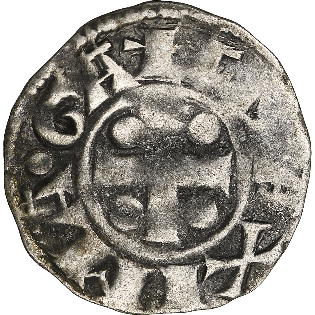 Archbishopric of Vienne, Denier, ca. 1200-1250, Vienne, Billon, VF(20-25)