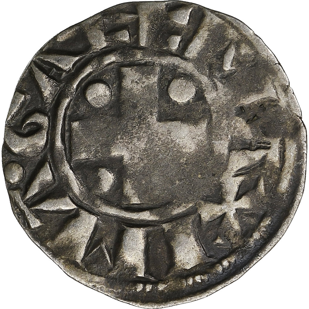 Archbishopric of Vienne, Denier, ca. 1200-1250, Vienne, Billon, VF(30-35)